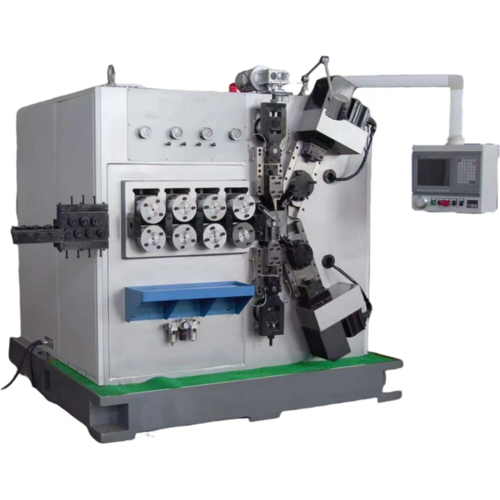 Spiral spring machine Spiral spring machine