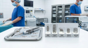 An image of high-precision spring application in medical equipment